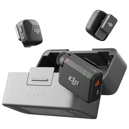 Microfone Lapela DJI Mic Mini Wireless (2 TX + 1 RX + Case) - Foto 4