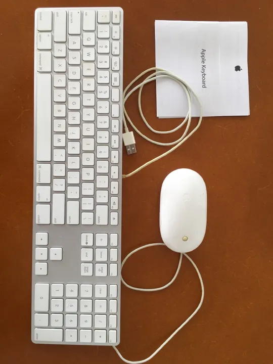 TECLADO E MOUSE APPLE