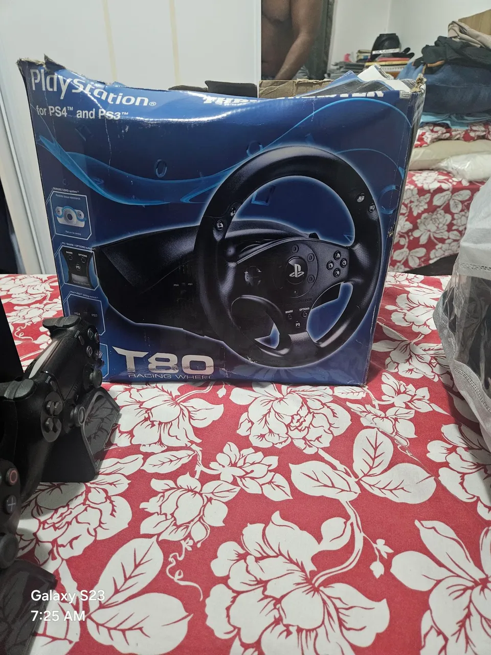 Volante T80 Playstation 4 e 3