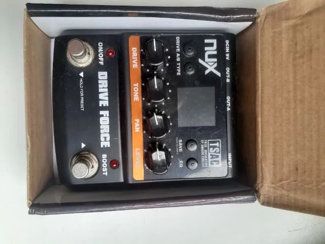 PEDAL NUX MOD DRIVER  ESTADO DE ZERO EXCELENTE OPORTUNIDADE  - Foto 5