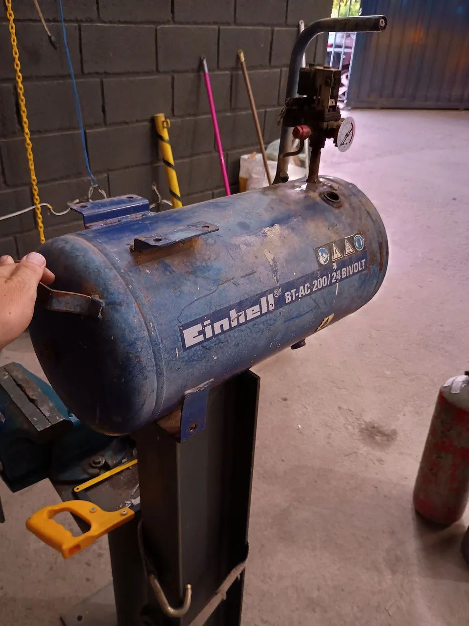 Reservatório para Compressor de Ar Einhell BT-AC 200/24 Bivolt