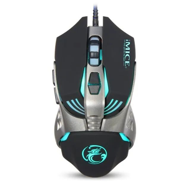 Mouse Gamer iMice V5 Gaming 2.400DPI - WZetta - Foto 2