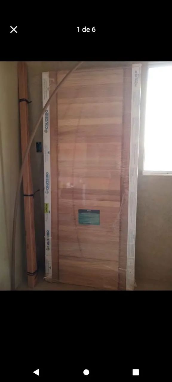 Porta madeira maciça leroy