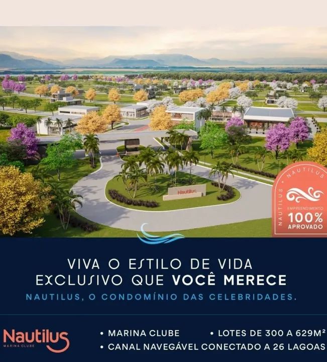 Terreno em Condomínio Fechado