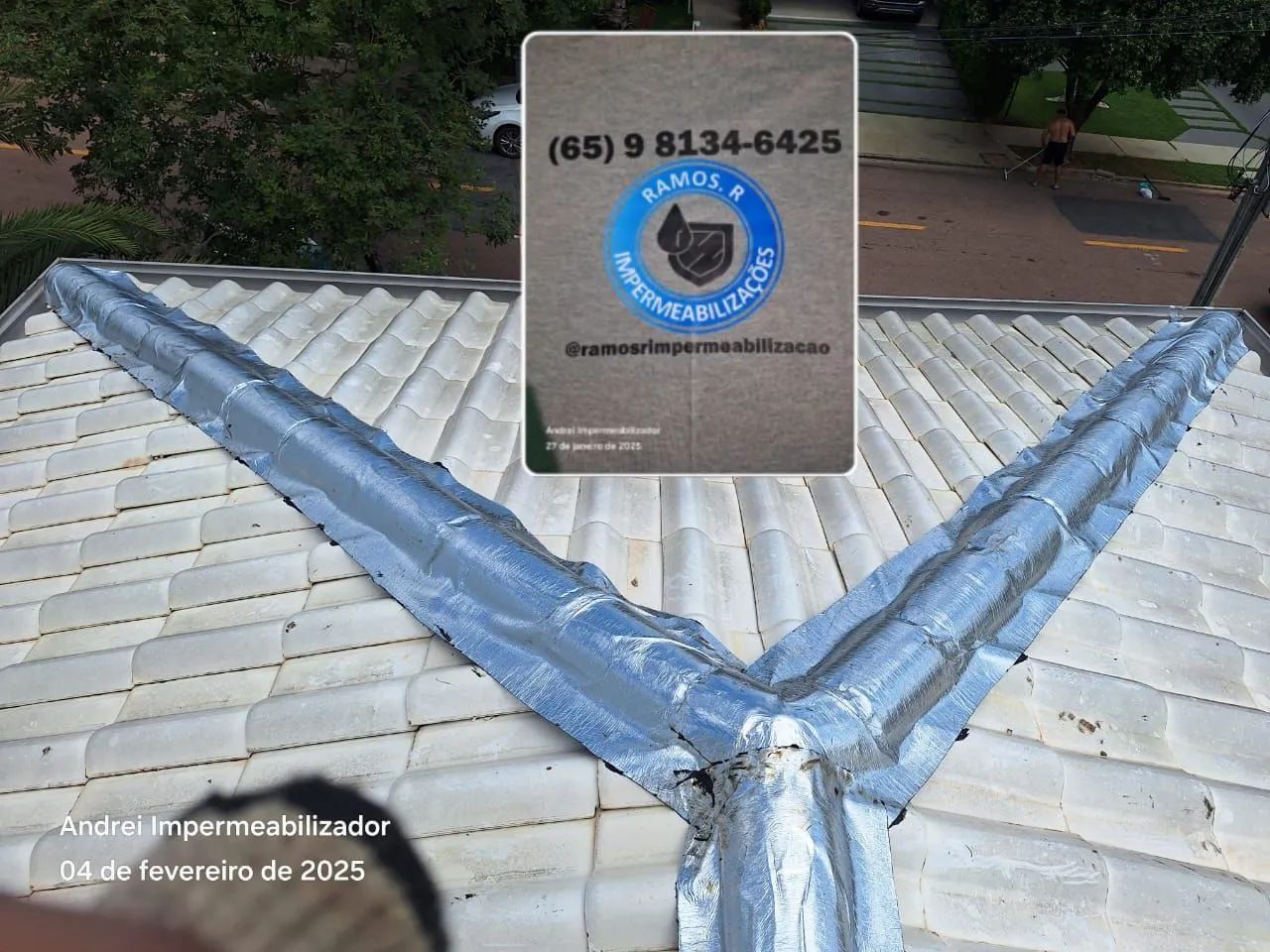 Impermeabilização telhado 