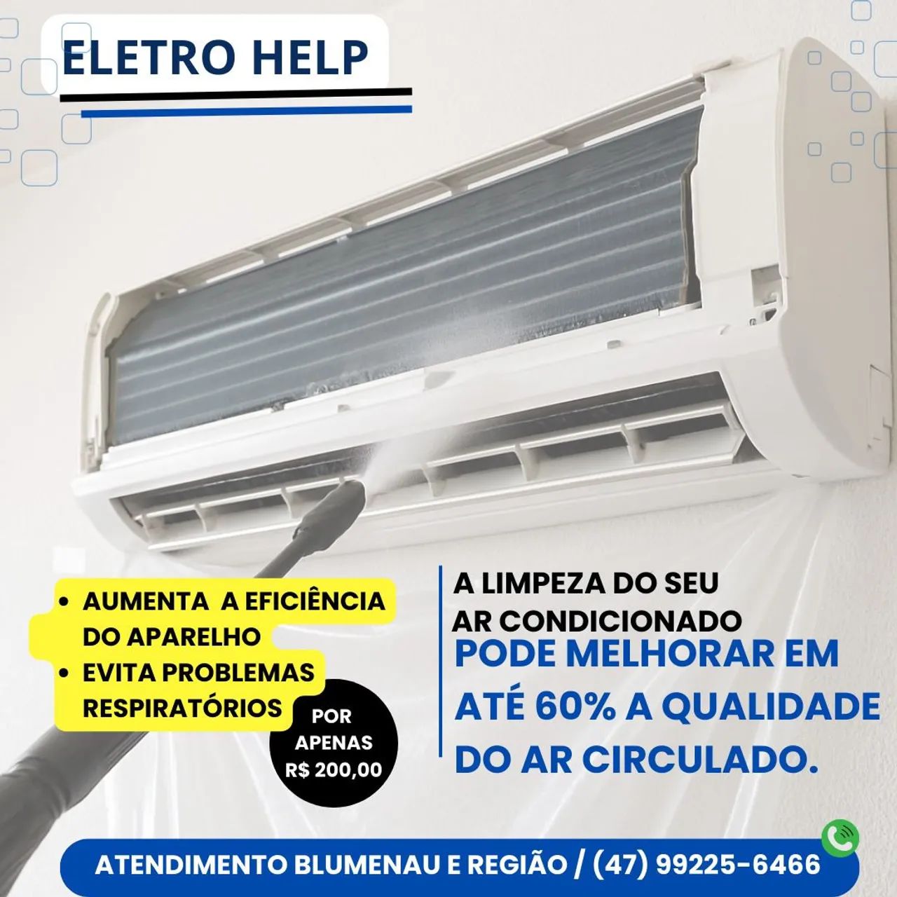 Limpeza ar condicionado 