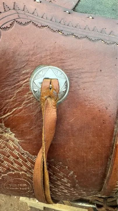 Arreio Zamboim 10x sem juros no cartão (Sela de Montaria em Couro Legítimo) - Foto 3