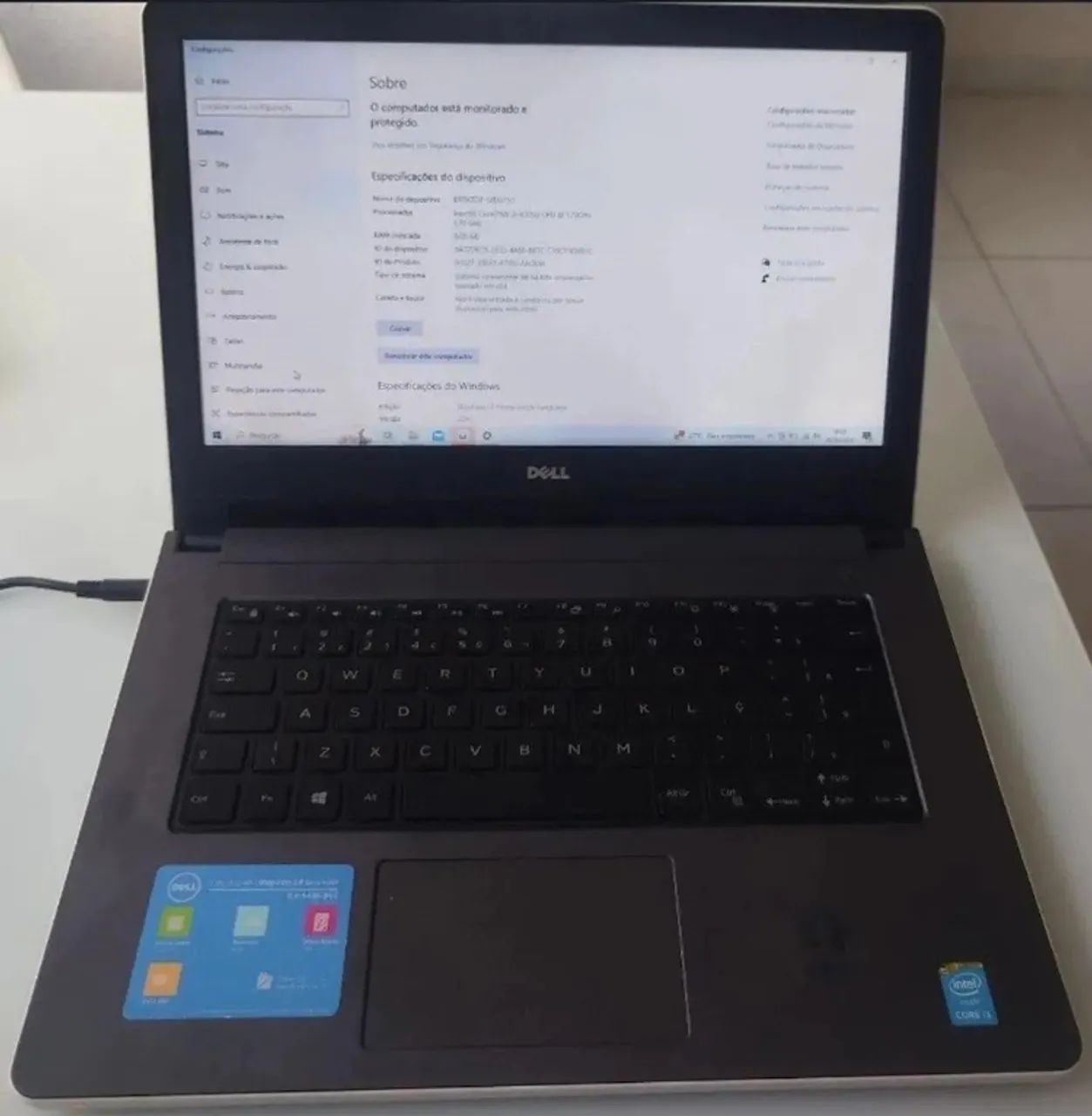 Notebook Dell i3 4 geração pra hoje  - Foto 2