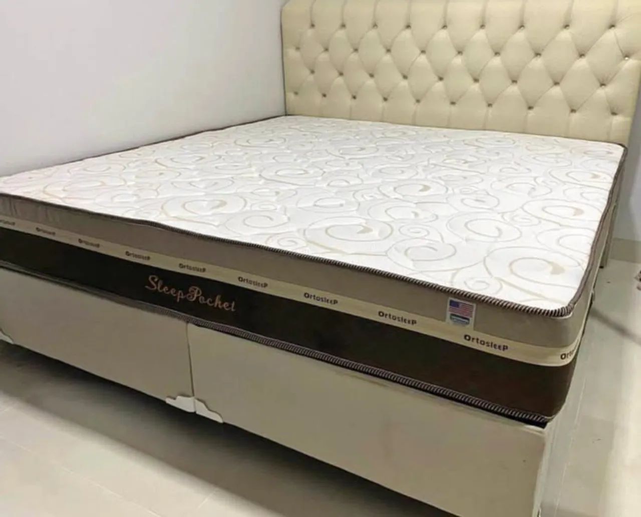 Cama Box Queen OrtoSleep Sleep Pocket