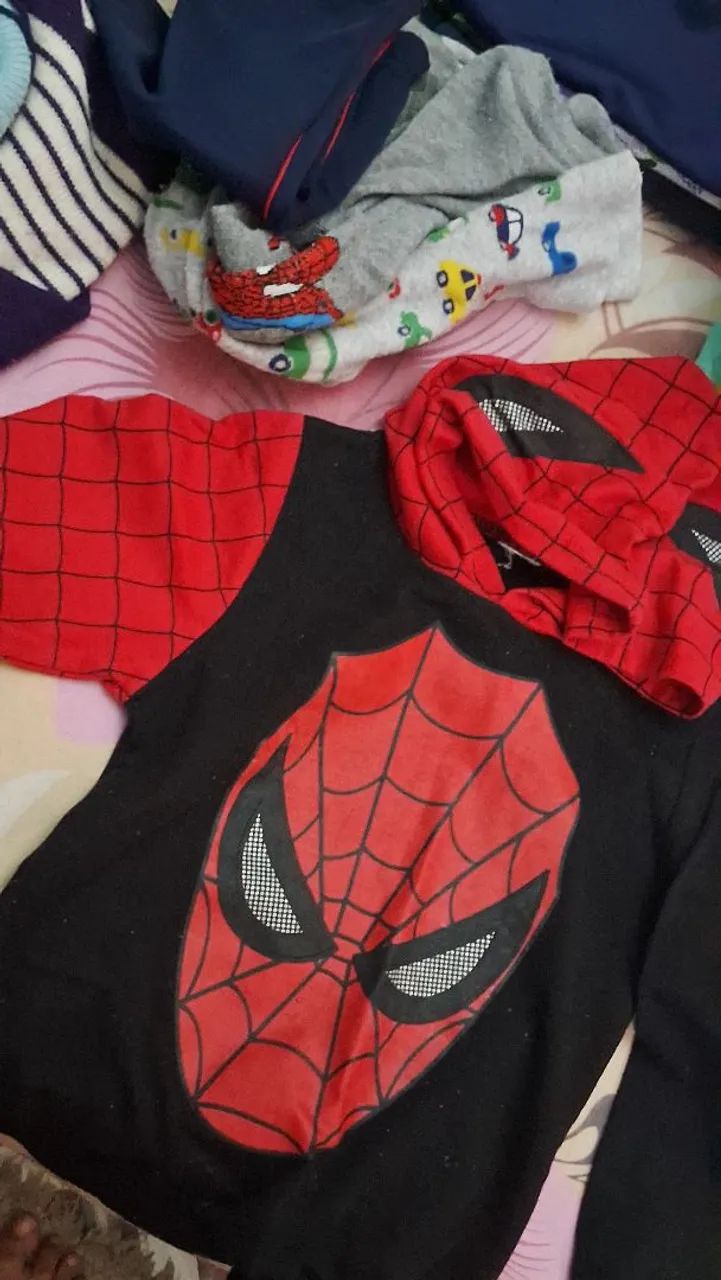 Lote menino 99 peças 1a2 anos - Foto 6