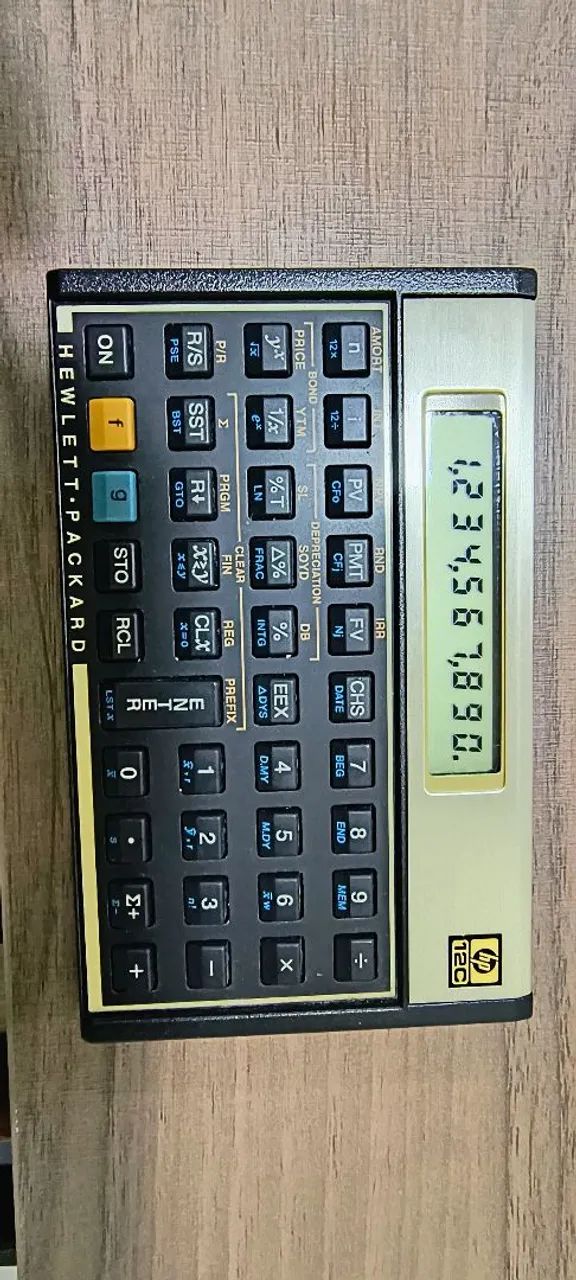 Vendo Calculadora HP12 C64317620551041120