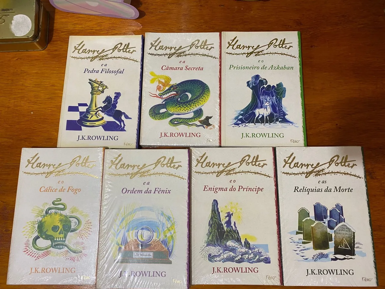 Coleção Harry Potter - Livros Português