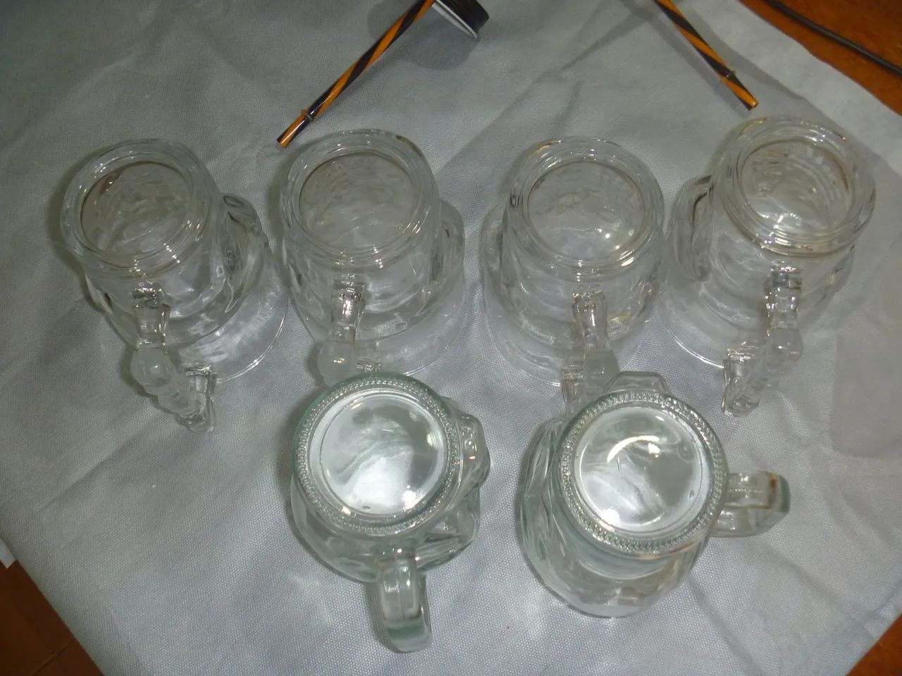 Canecas em Vidro Caveira (Novas) 5 Peças - Foto 4