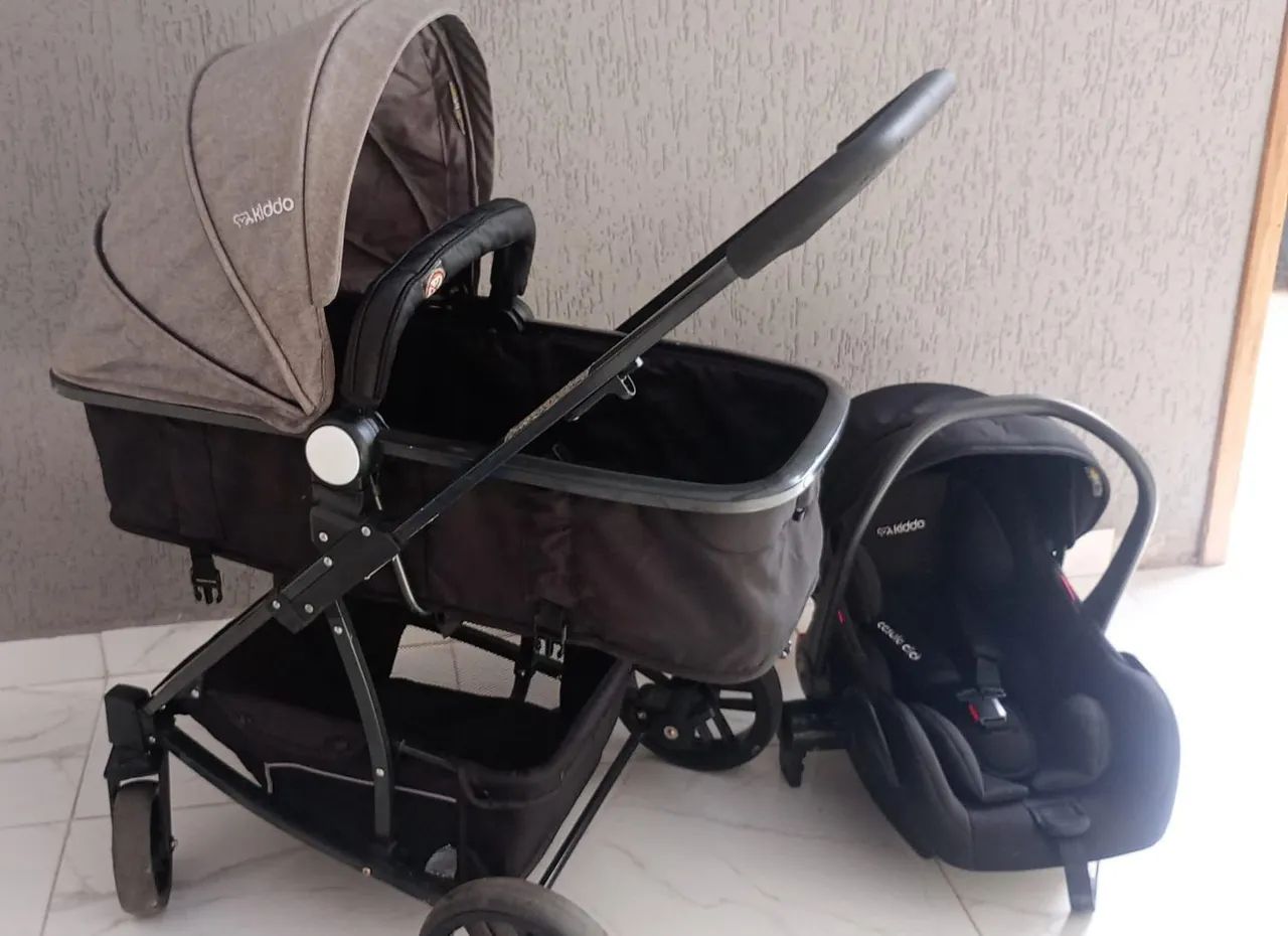 Carrinho e bebê conforto 