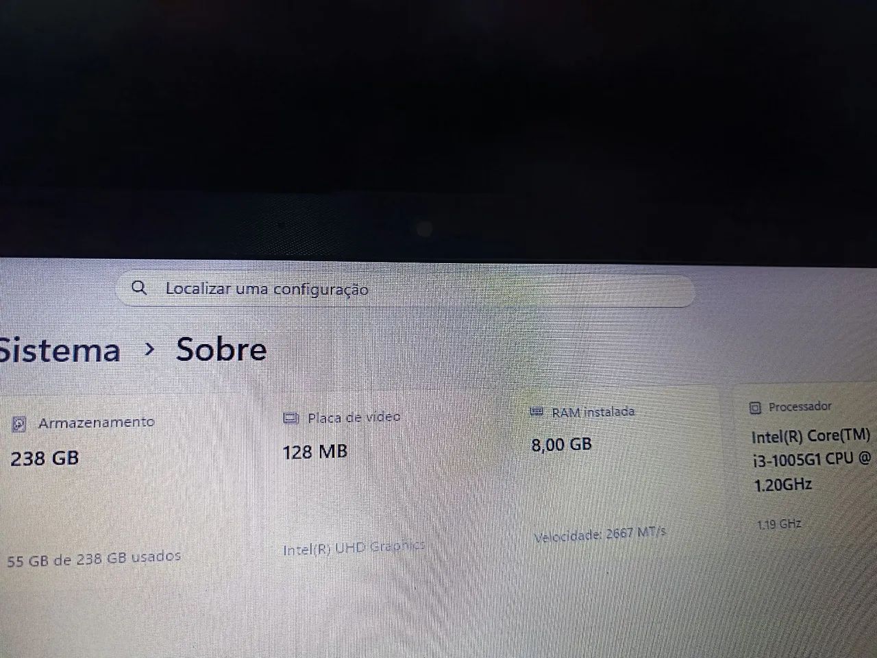 HP 256 G8 I3 10a geração 8Gb RAM 256 SSD - Foto 4