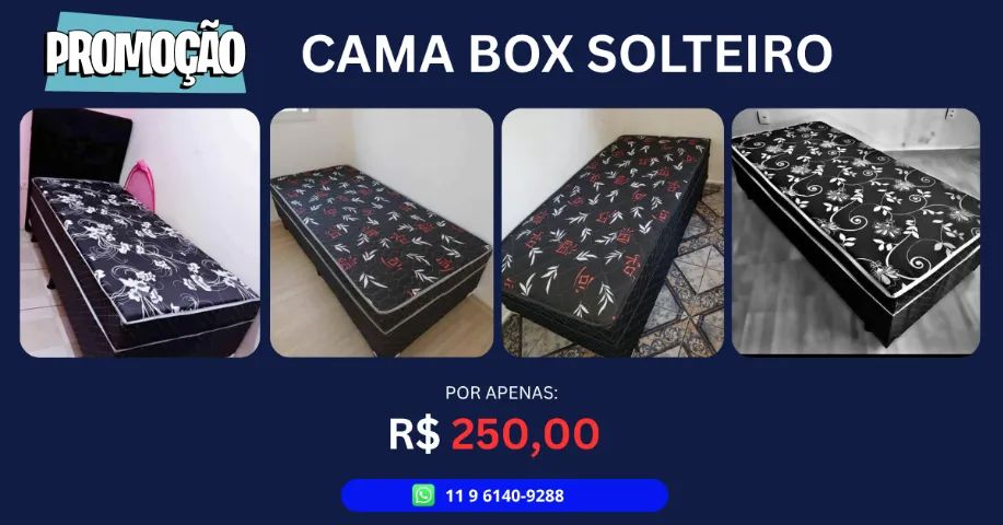 cama box solteiro 