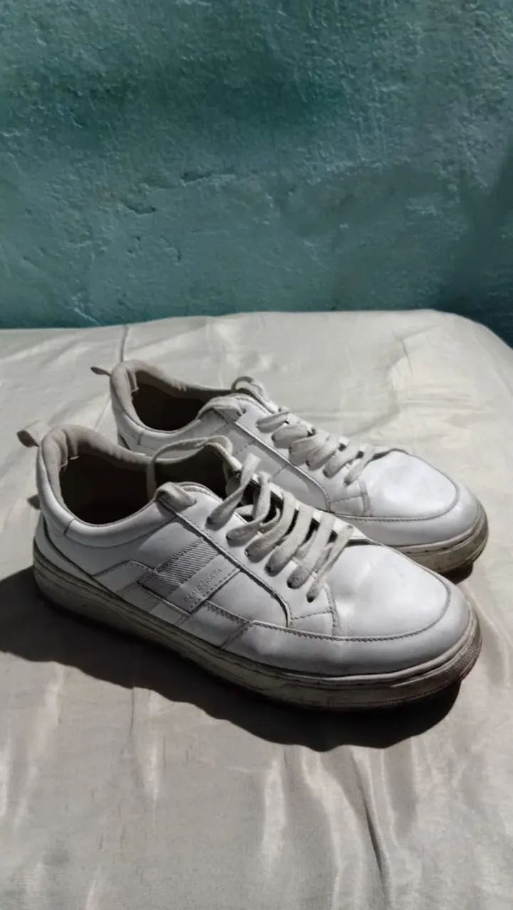 Tenis Democrata Branco - Usado
