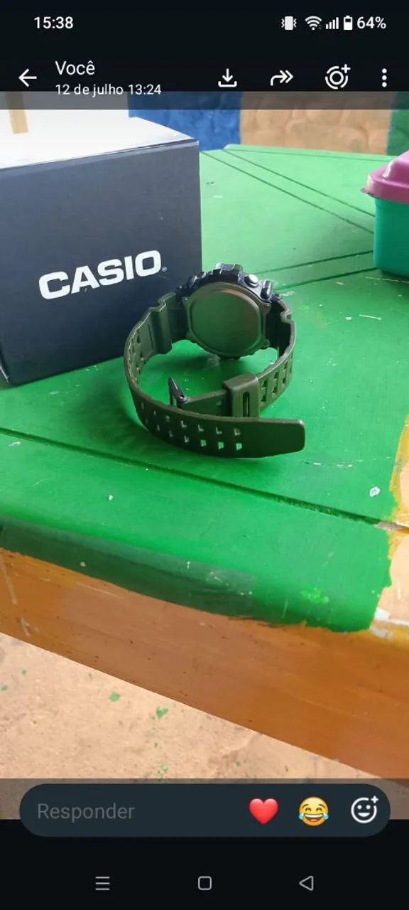Vende-se relógio original Casio modelo militar digital  - Foto 2