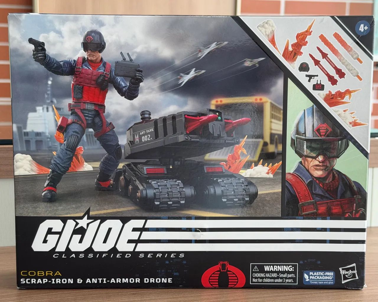 GI Joe Classified Scrap-Iron e Anti-Armor Drone