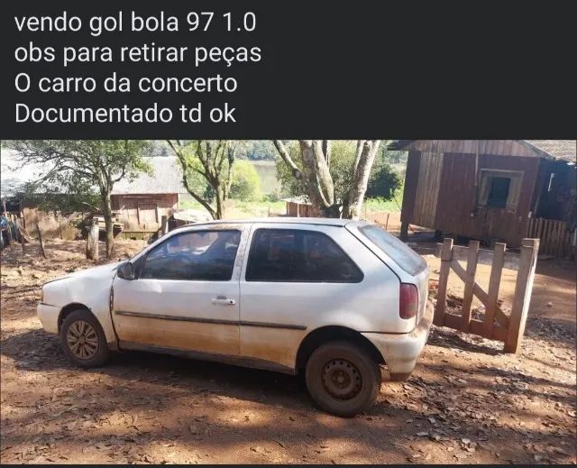 Volkswagen Gol Geração II 1.0 8V 58cv MI Gasolina Mec. 2P 1997