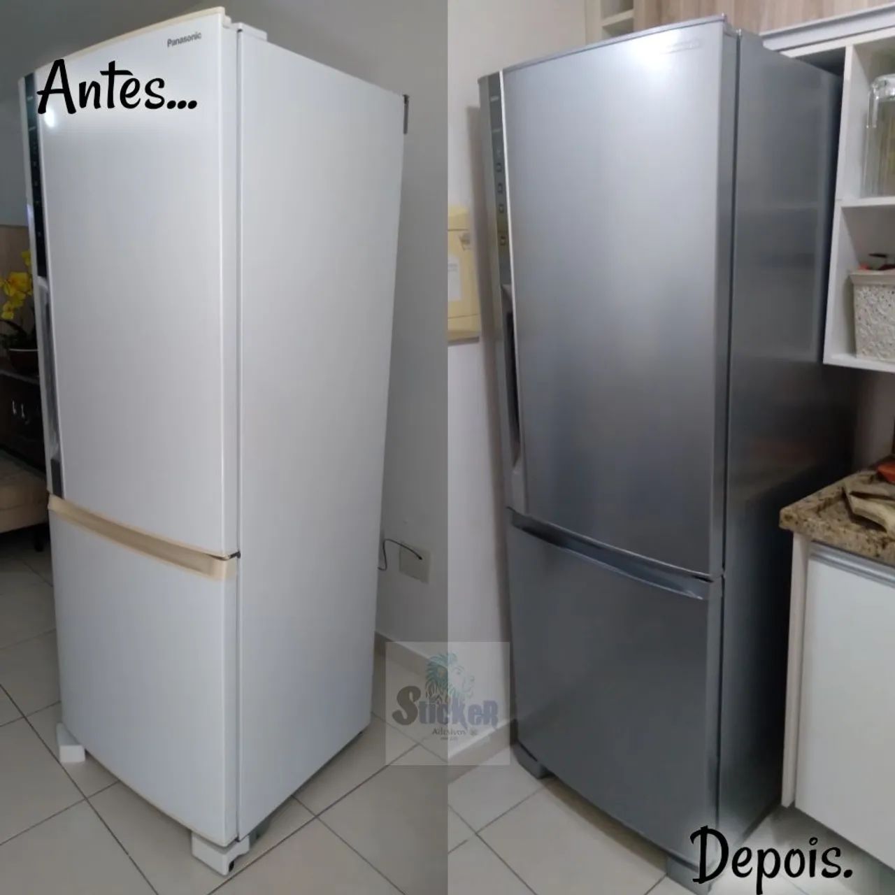 Plotagem de Geladeiras - Envelopamento de Eletrodomésticos 