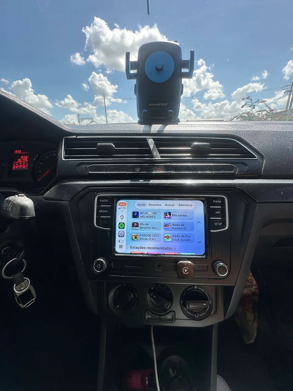 Multimídia Original VW Gol G7 2017 c/ Apple CarPlay
