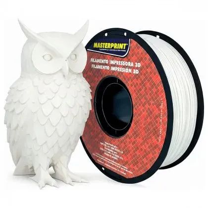 Filamentos PETG e PLA Masterprint para impressão 3D