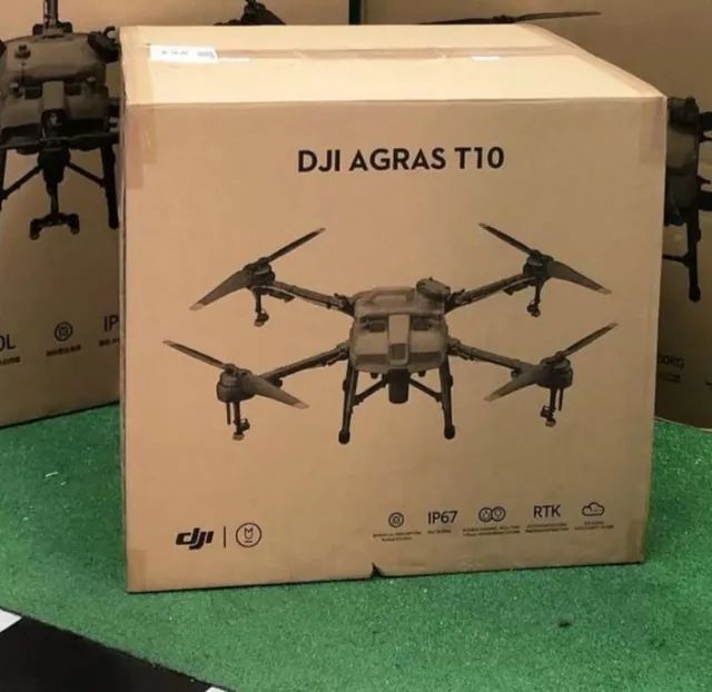 Drone pulverizador Dji Agras T10 Kit Novo com NF 