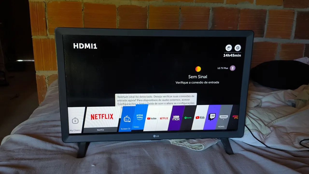 Smart tv LG 24 polegadas!