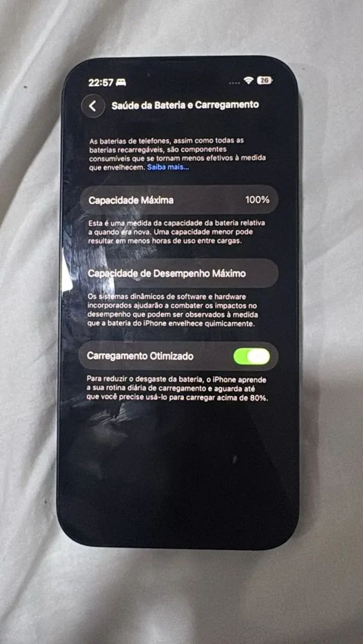 iPhone 14 quase zero, bateria 100%,e sem detalhes estéticos.barbada - Foto 2