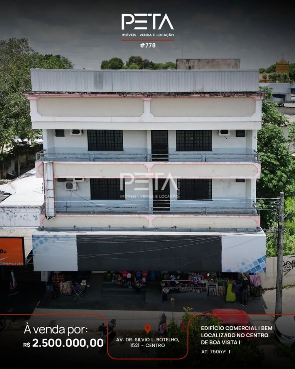 Prédio à Venda, Centro - Boa Vista