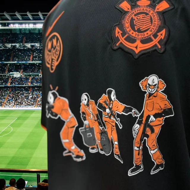Camisa Time Corinthians Metralhas - Foto 3