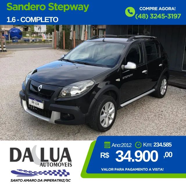 Renault Sandero Stepway Hi-flex 1.6 16V 5P 2012