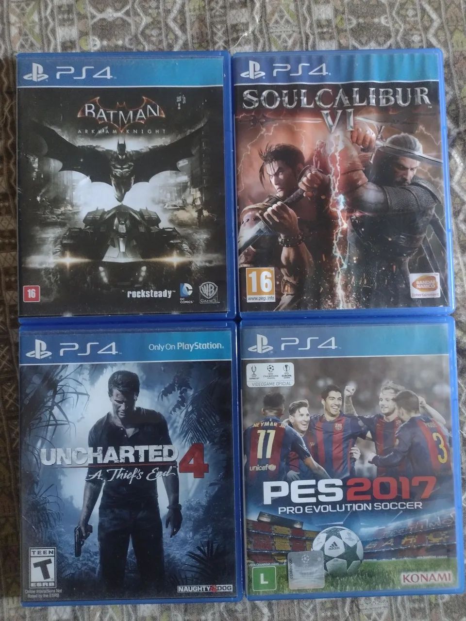 4 jogos ps4