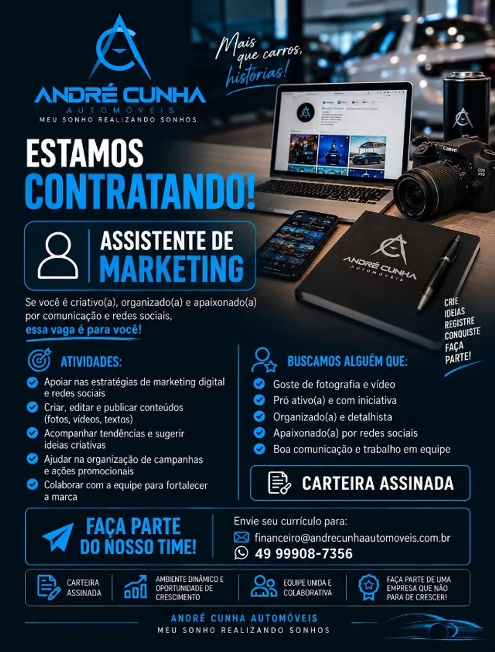 ASSISTENTE DE MARKETING