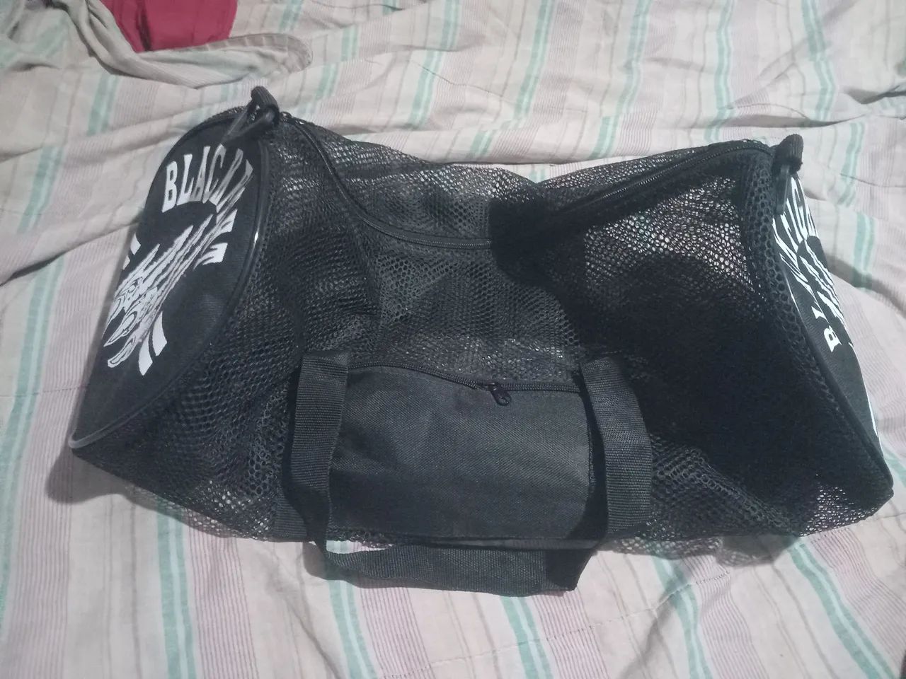 Kit boxe ,luva 12 onzas, bolsa ,faixa de mão  - Foto 4
