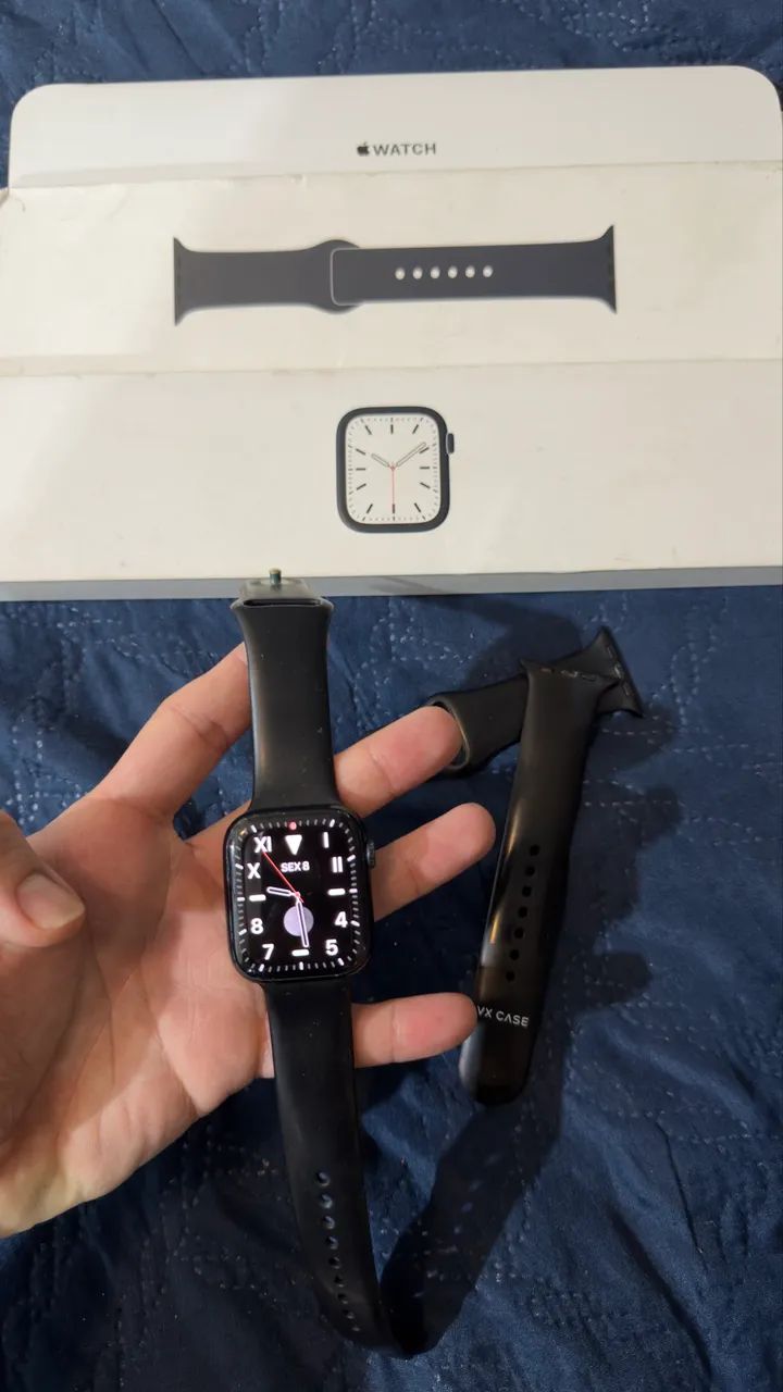 Vendo Apple Watch séries 7 45mm c/caixa - Smartwatches - Batista
