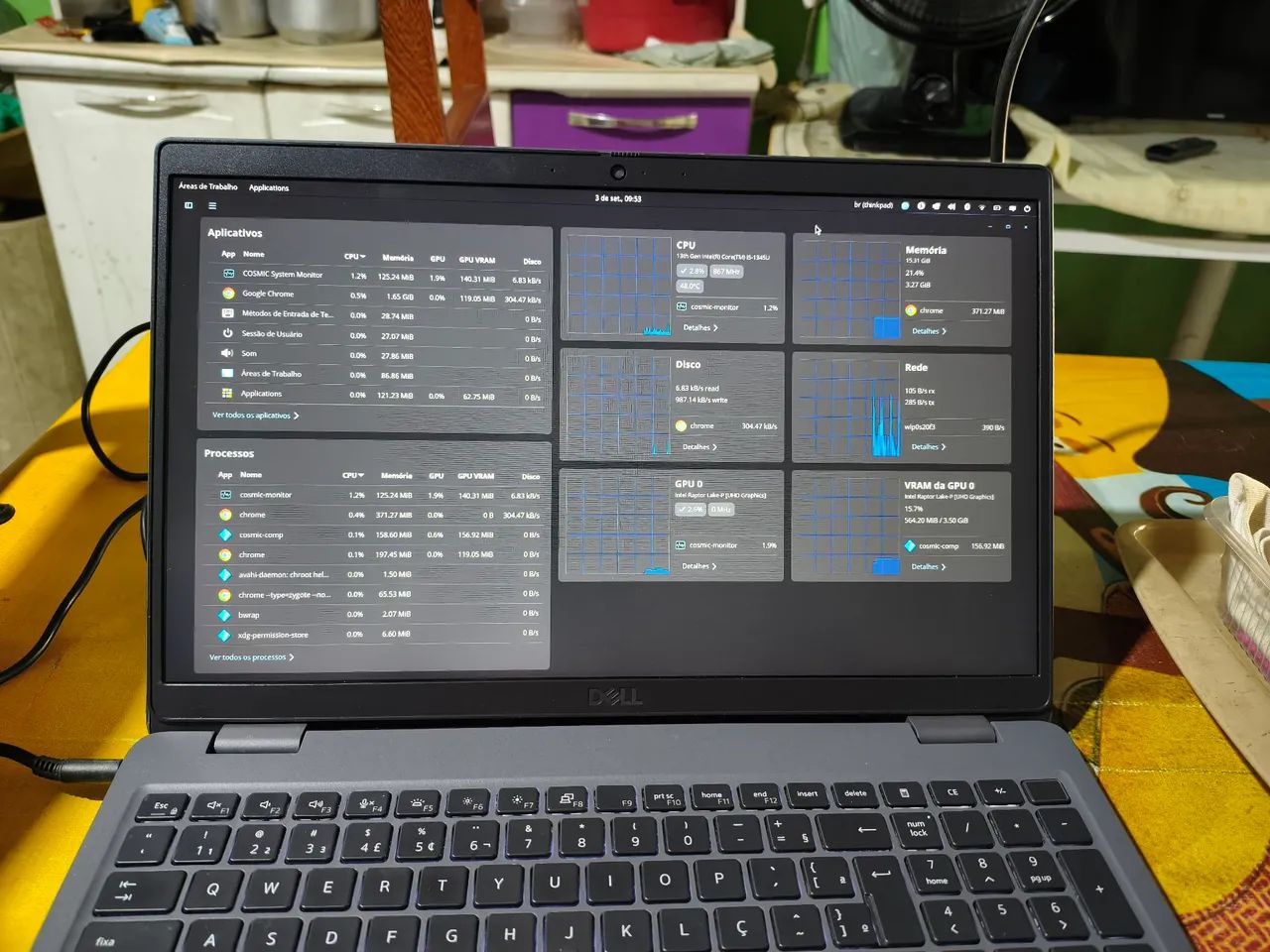Notebook Dell i5 13 geração 1T memória e 16 de ram - Foto 2