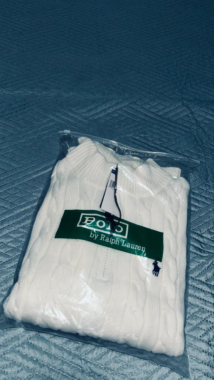 Suéter Quarter Zip Ralph Lauren Encomenda - Foto 3