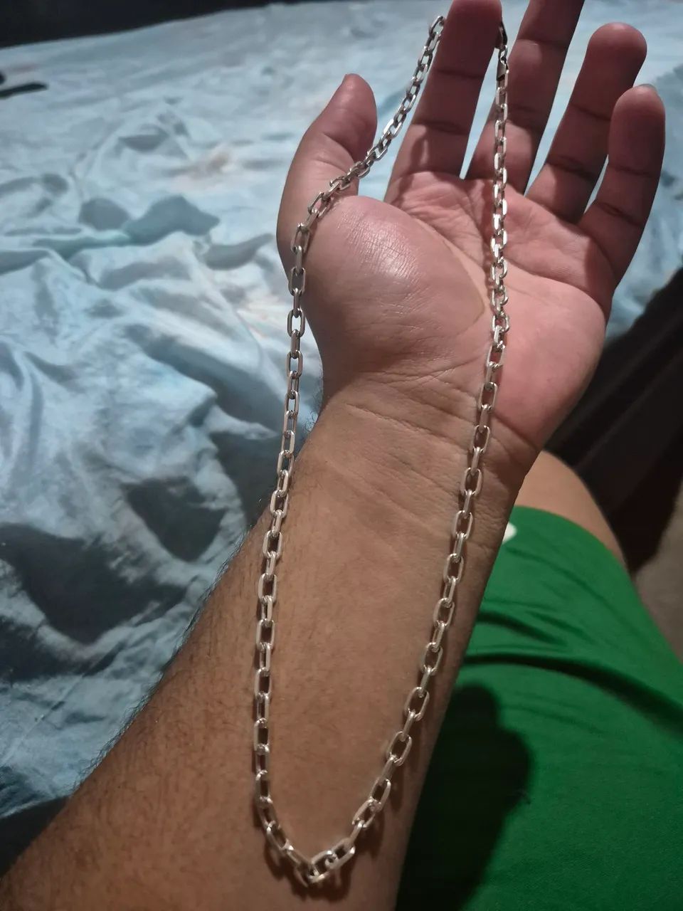 Corrente de prata cartier pra vender ligeiro  - Foto 2