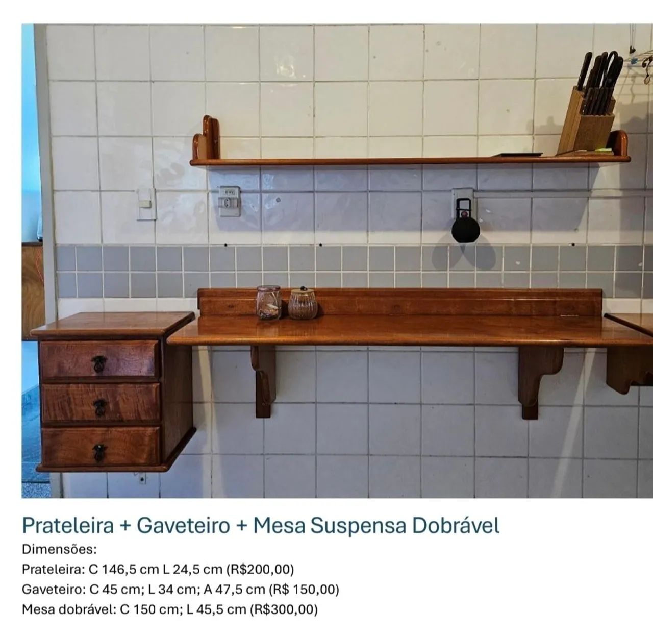 Móveis rústicos