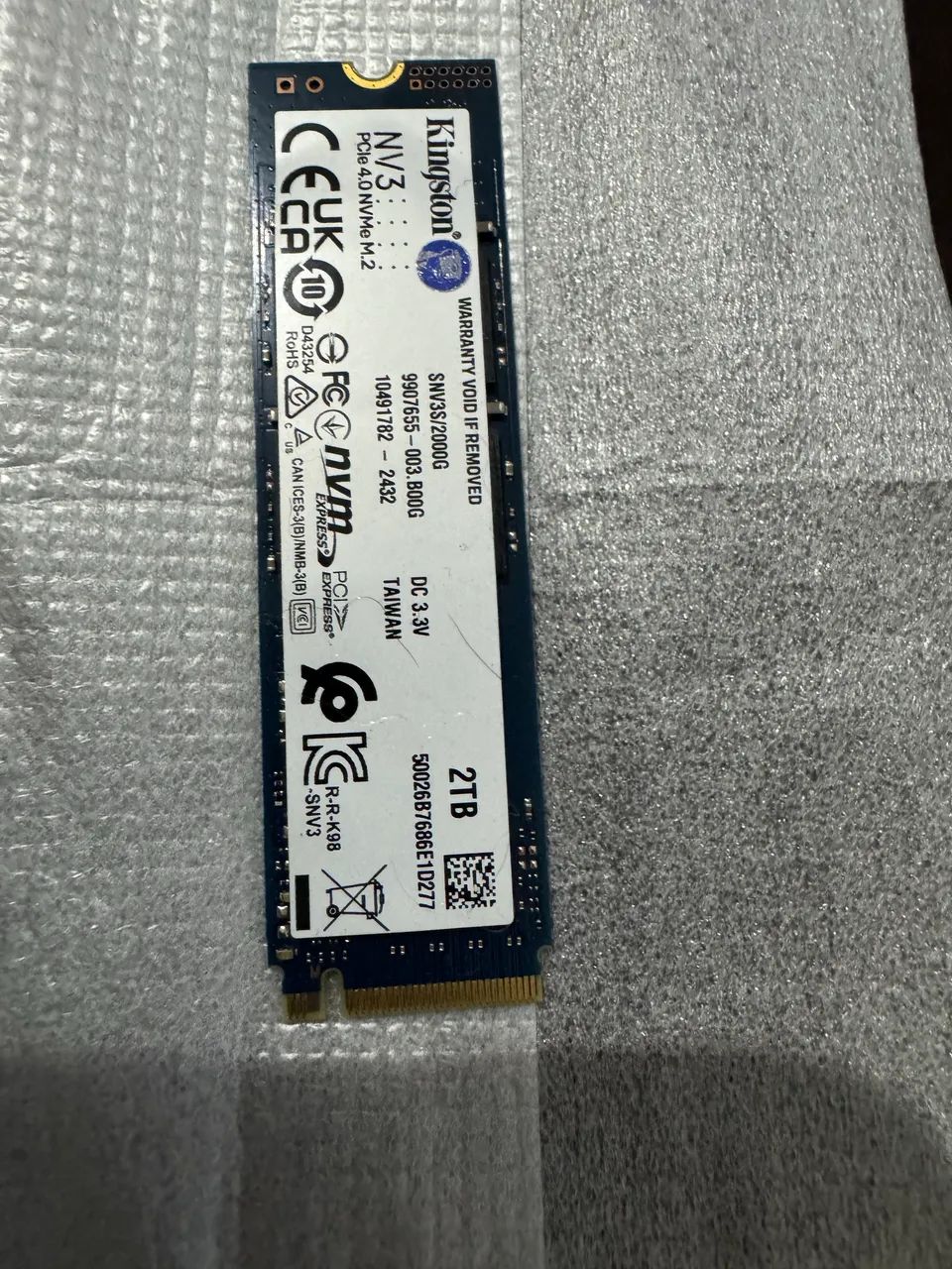 SSD NV3 Kingston 2TB