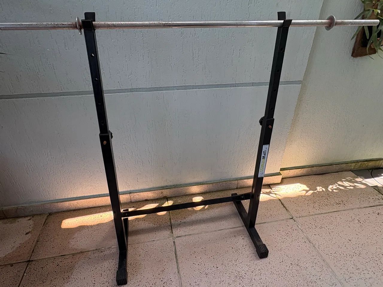 Barra Olímpica e suporte 