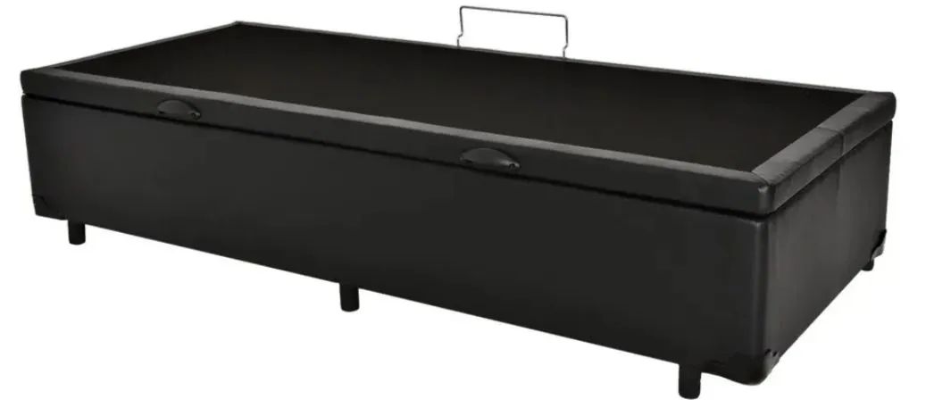 Cama Box Baú Sob Medida + Colchão Class Castor