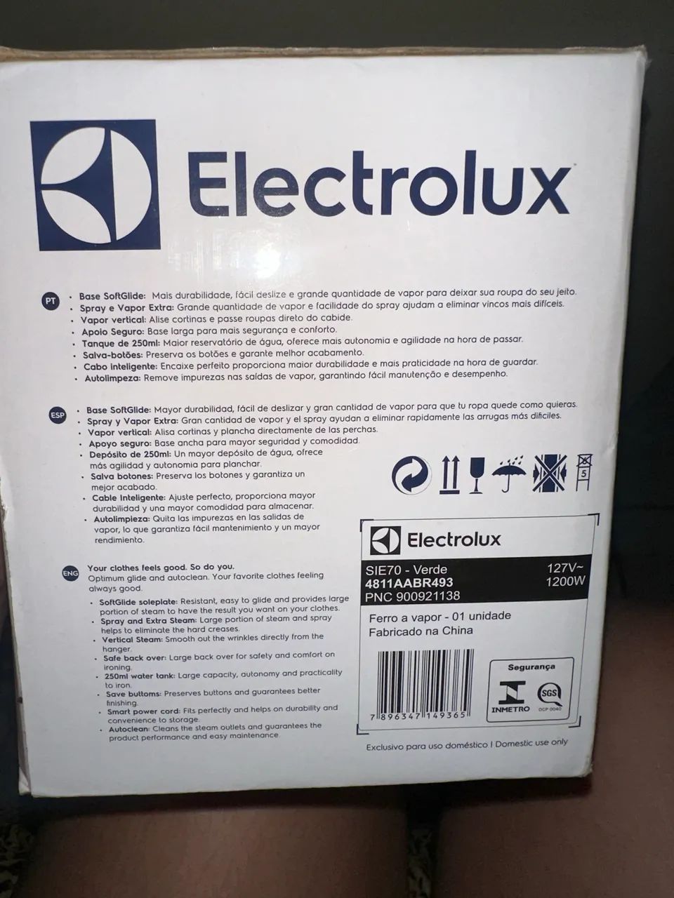 Ferro de Passar Electrolux - Foto 2