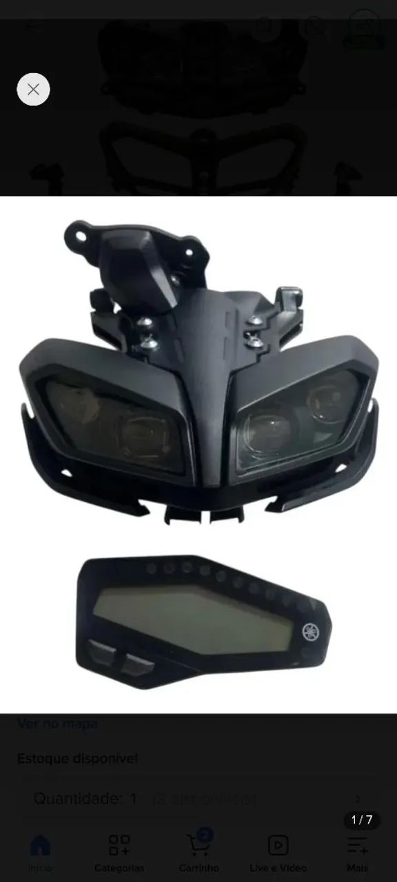 Frente de moto