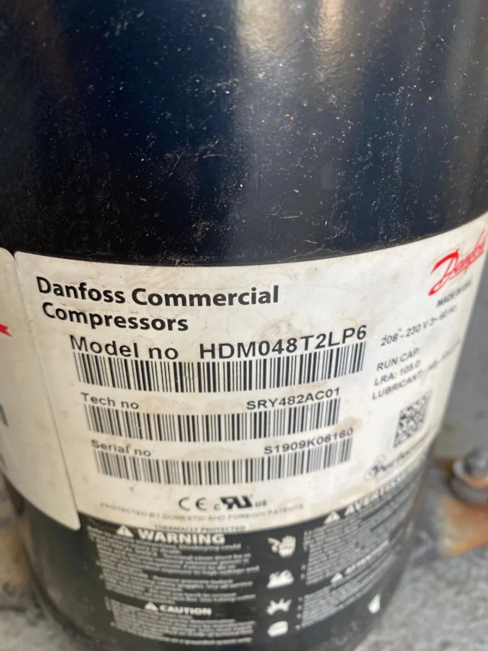compressor scroll 48.000 btus 220v  - Foto 2