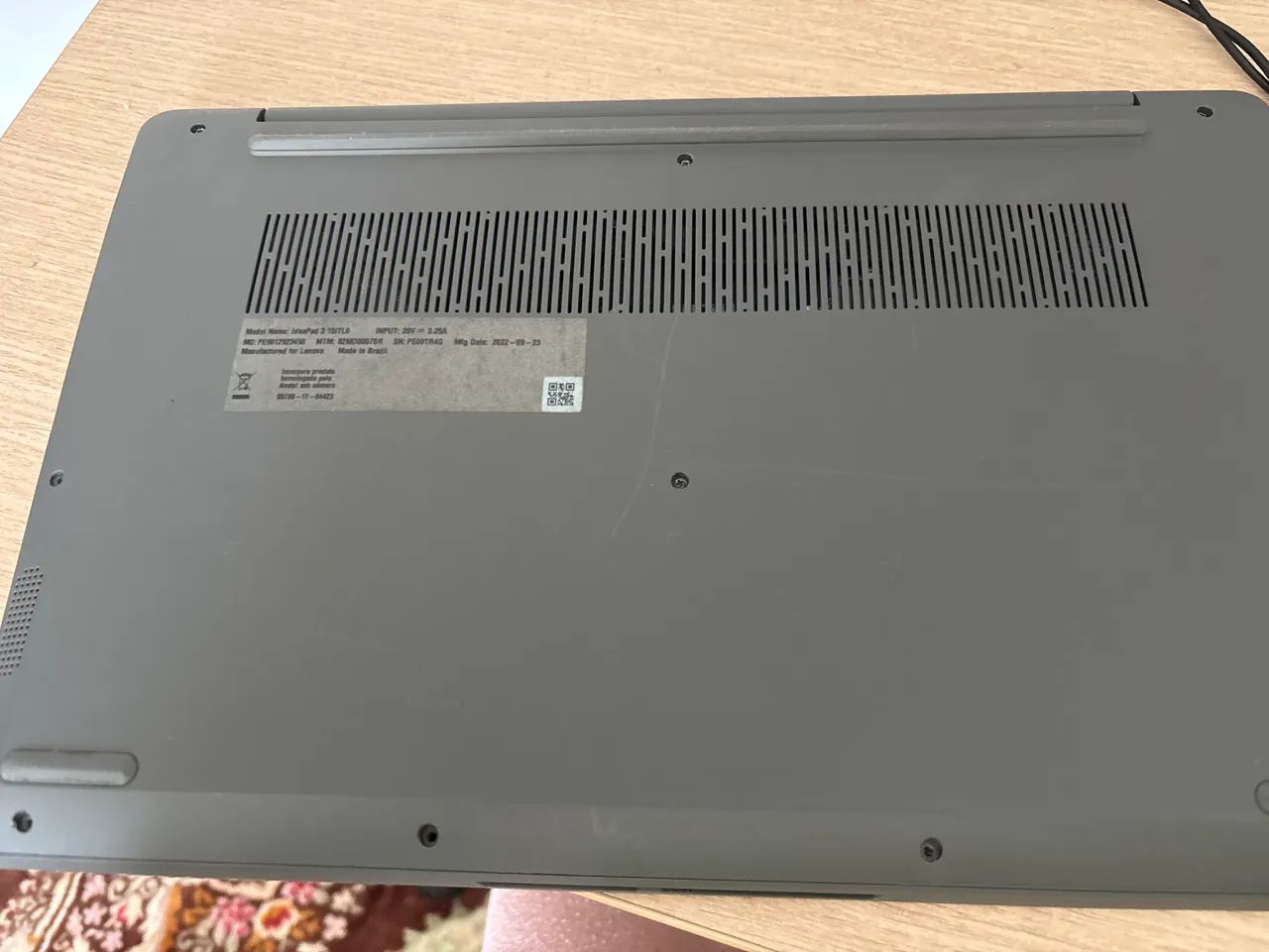 Notebook Lenovo Idealpad 3 P/concerto ou retirada de peças - Foto 4