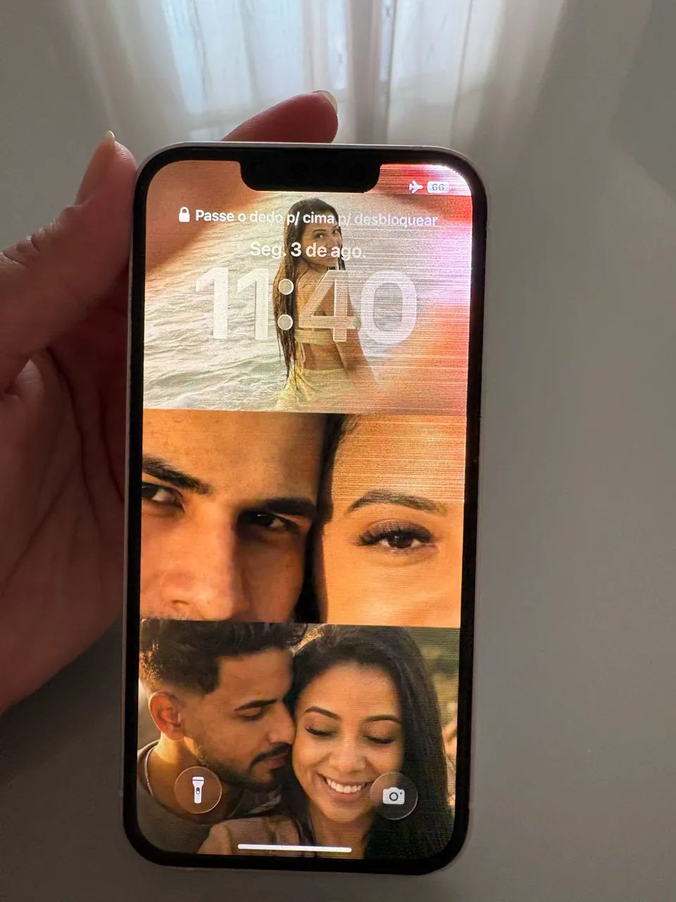 iPhone 13 128GB - R$ 1050 - Com avarias - Foto 2