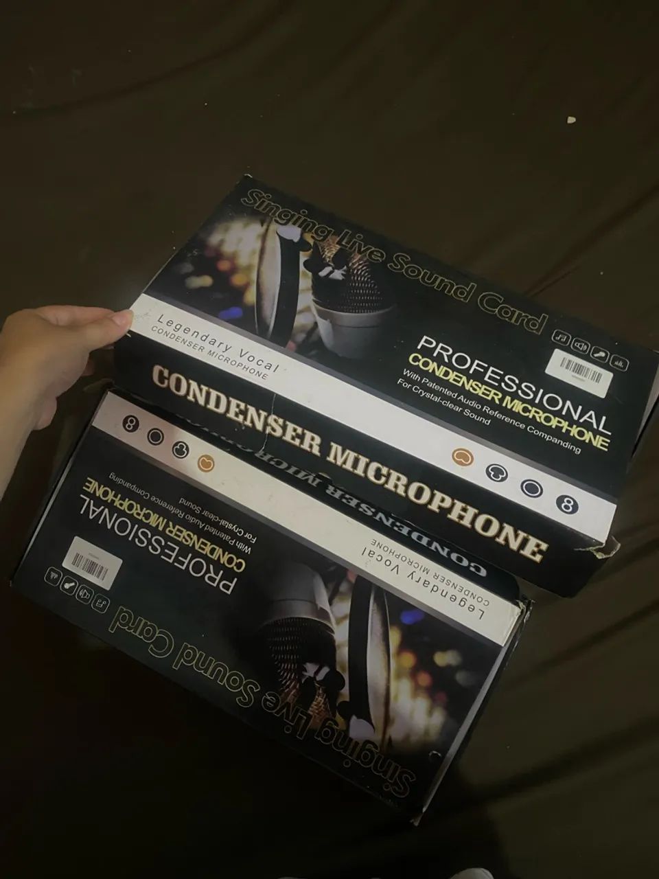 Microfones grande
